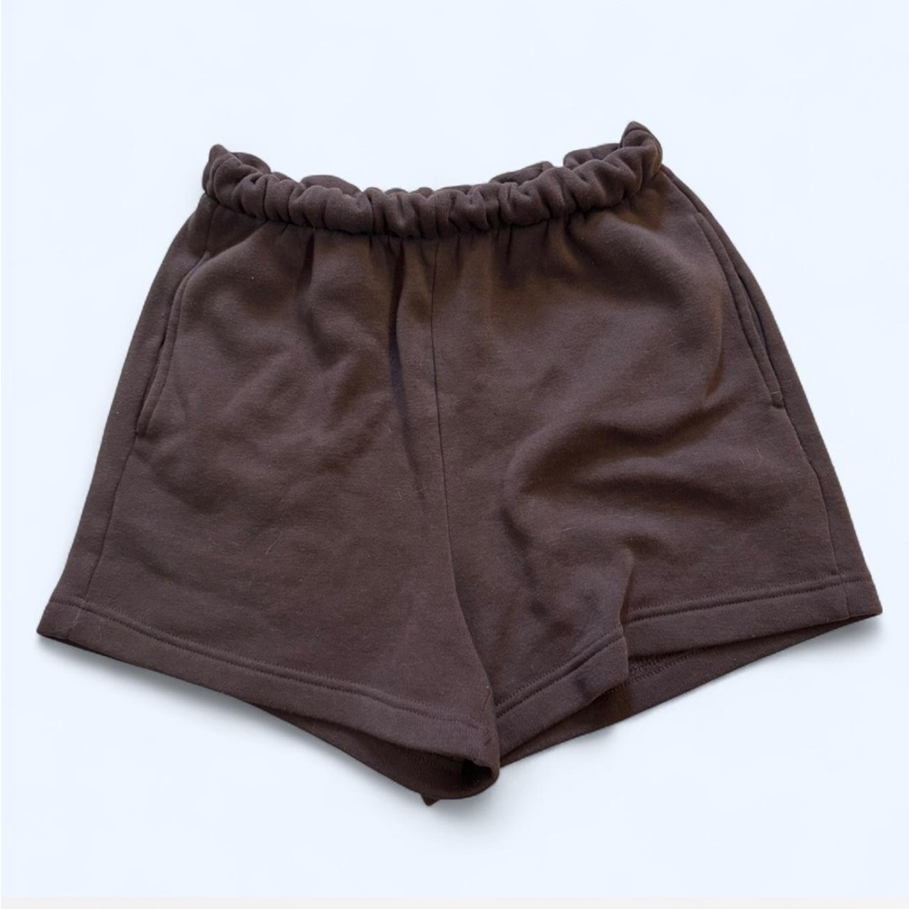 High Waist Brown Women's Shorts